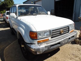 1996 TOYOTA LAND CRUISER WHITE 4.5L AT 4WD Z17771